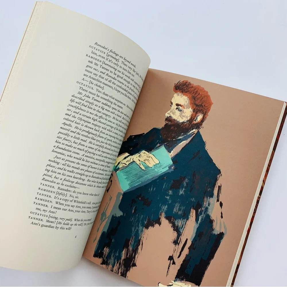 Man and Superman by George Bernard Shaw produced by The Heritage Press Book - Picture 16 of 16